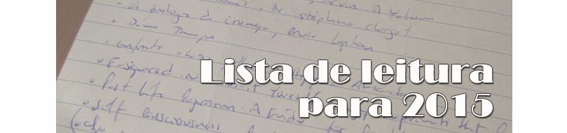 Lista de leitura para 2015 57 lista leitura 20151