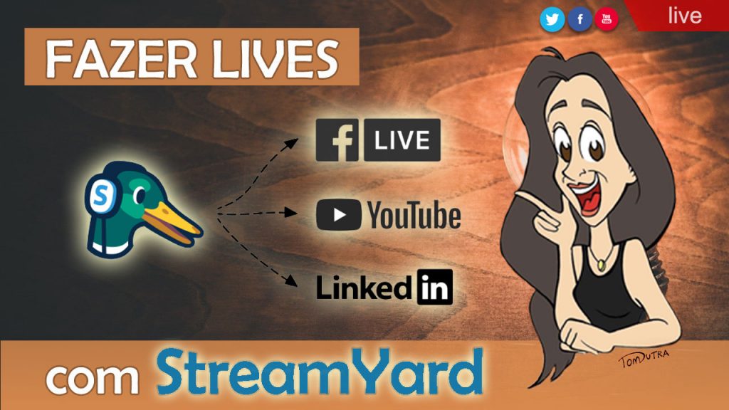 Como fazer lives com o StreamYard 8 909 Como fazer lives com o StreamYard