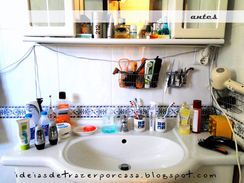 Organização da nossa casa de banho 1